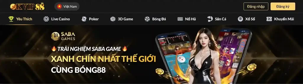 OKVIP88 - Nền tảng giải trí trực tuyến hàng đầu tại Việt Nam